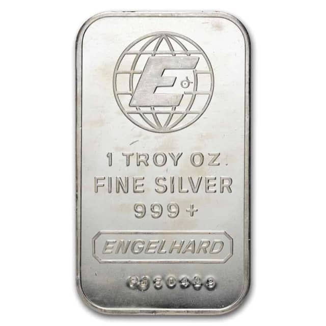 1 oz Silver Bar - Engelhard