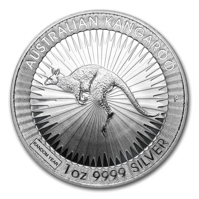 1 oz Silver Kangaroo Coin (Random Year)